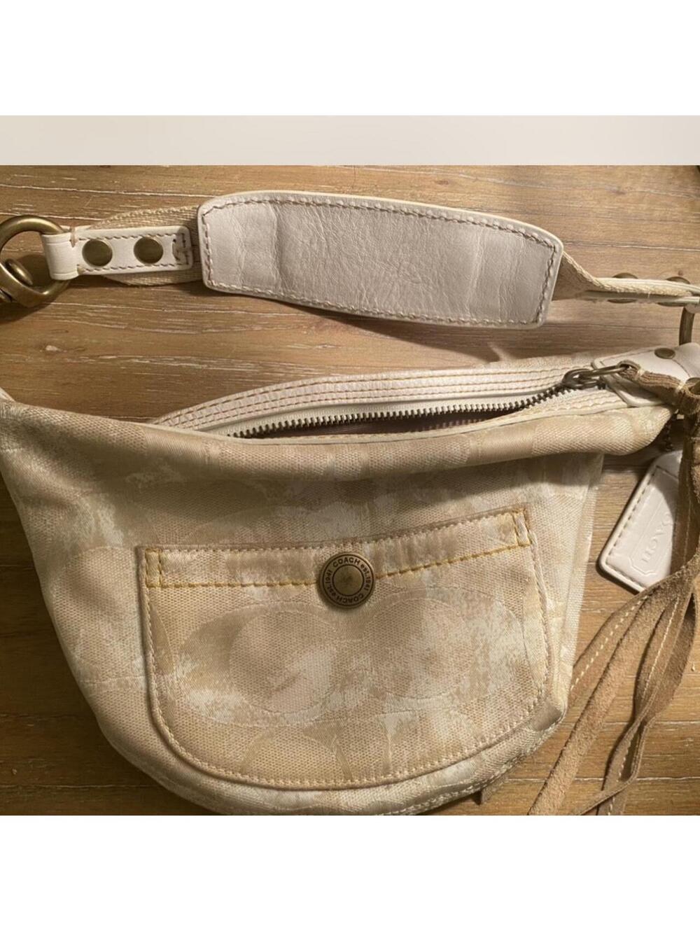 Vintage western style coach shoulder bag